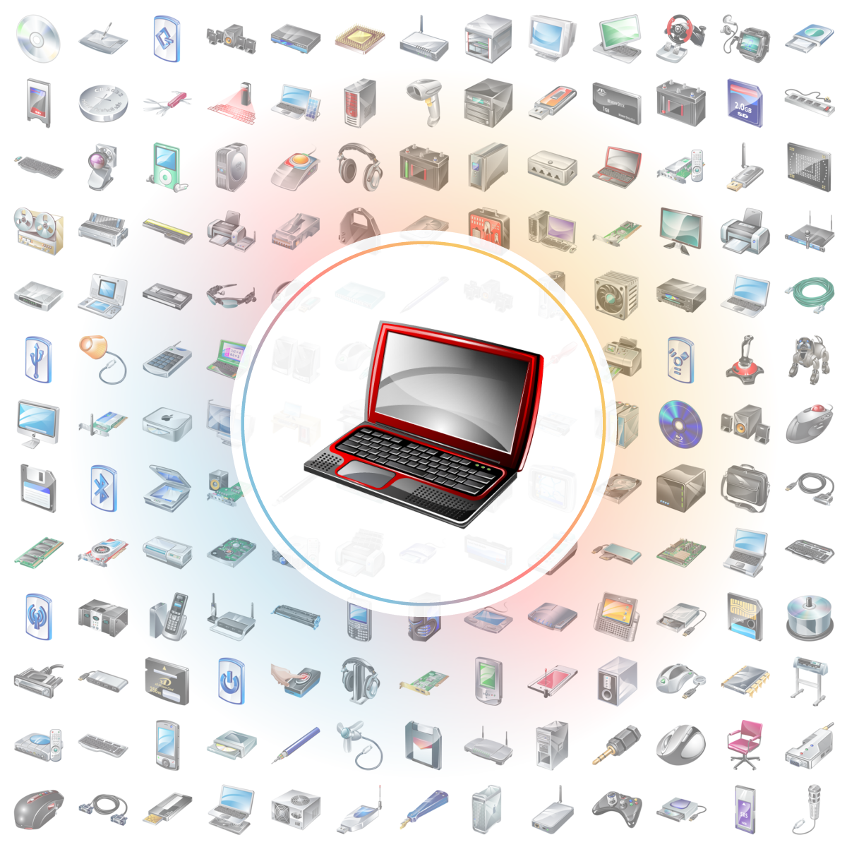 Gaming laptop Icon - Iconshock