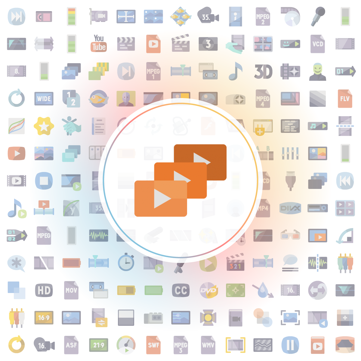 Multi Tab Icons Iconshock