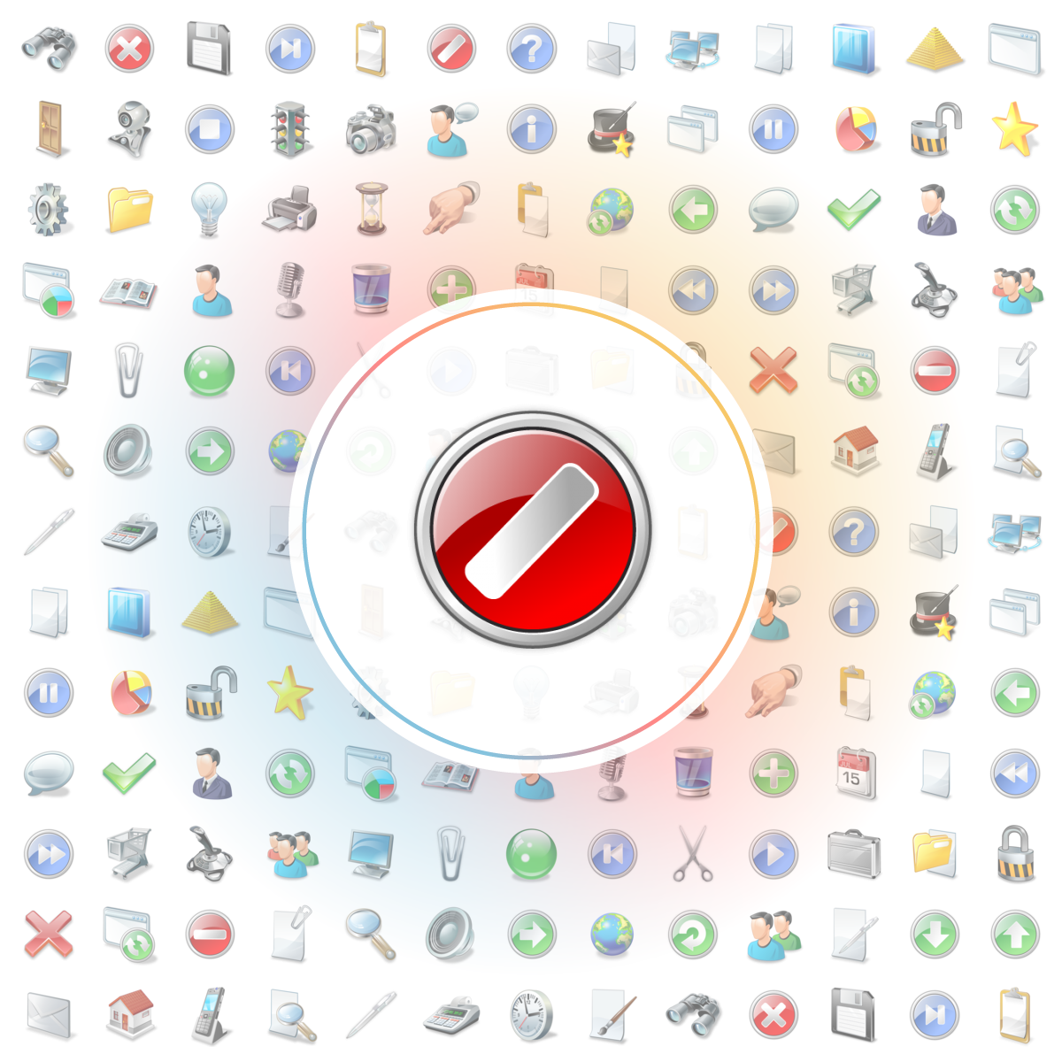 Button_cancel Icons - Iconshock