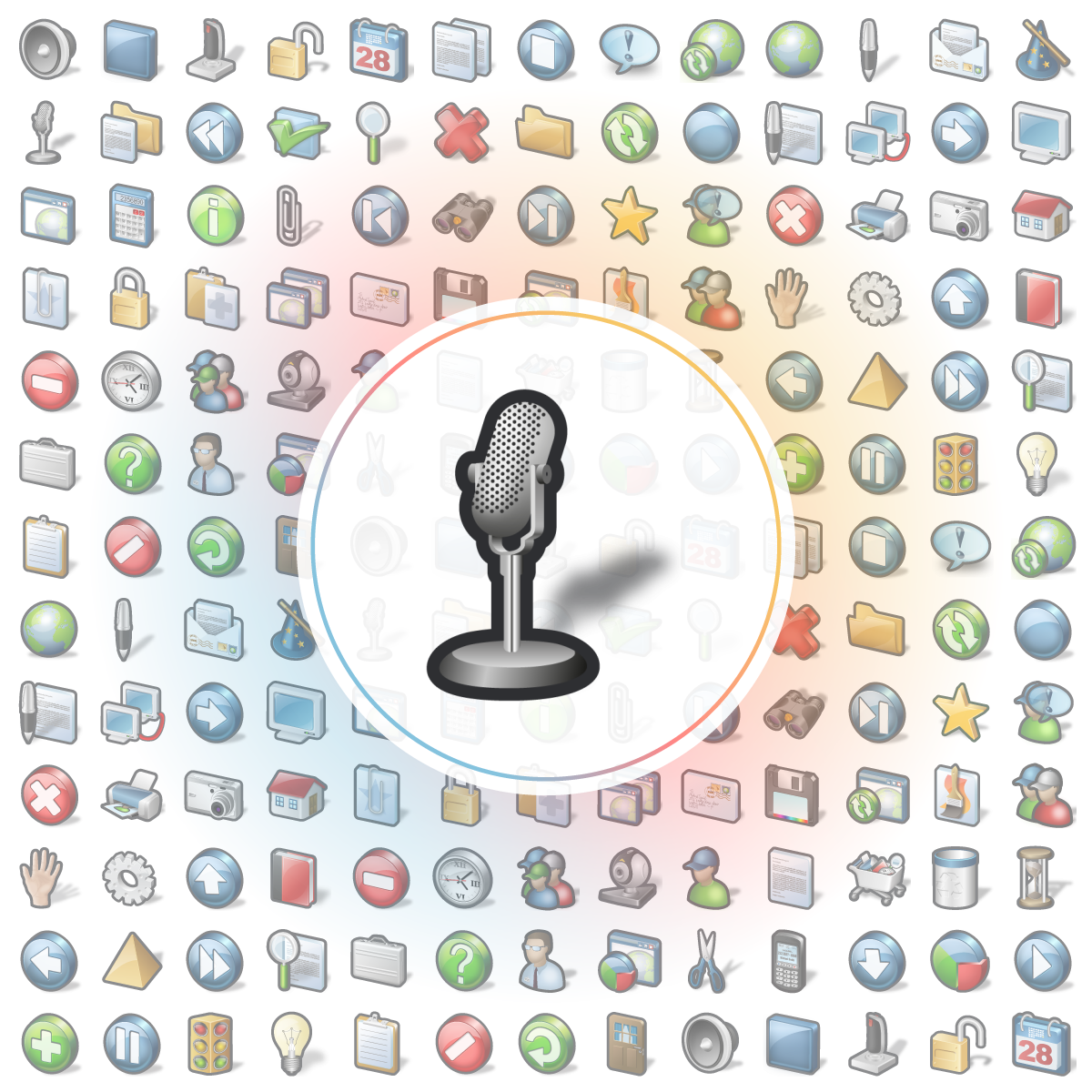 Microphone Icon - Iconshock