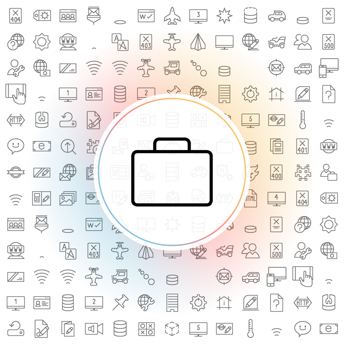 Briefcase Icon - Iconshock
