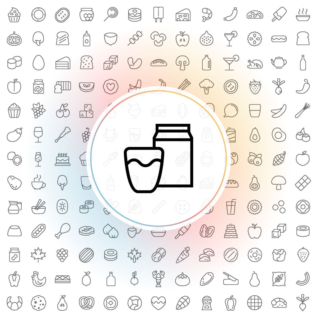 Milk Icons - Iconshock