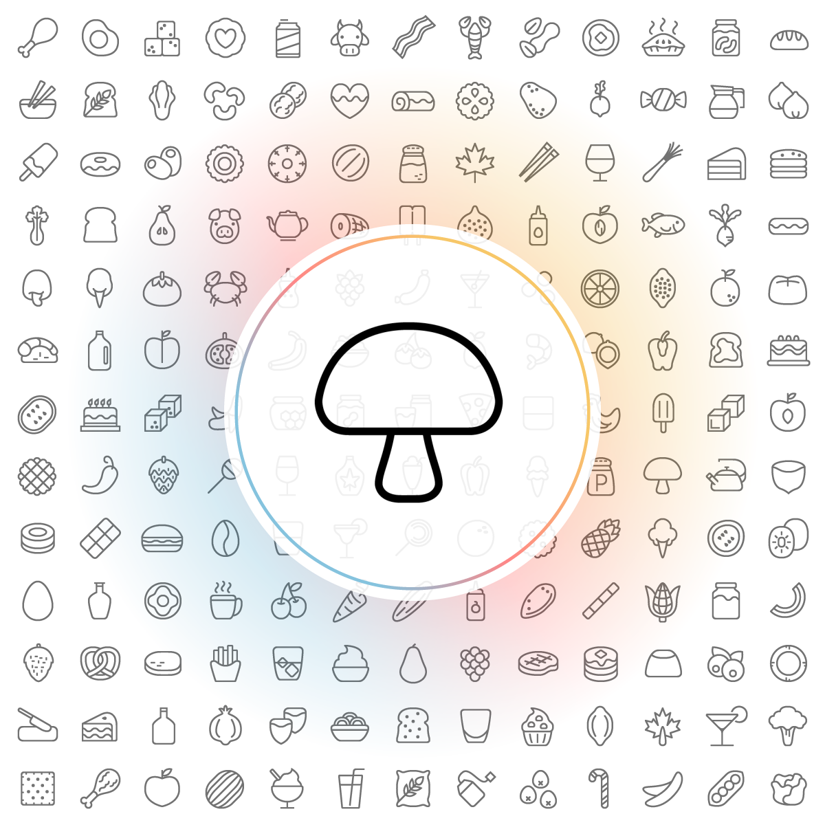 Mushroom Icons - Iconshock