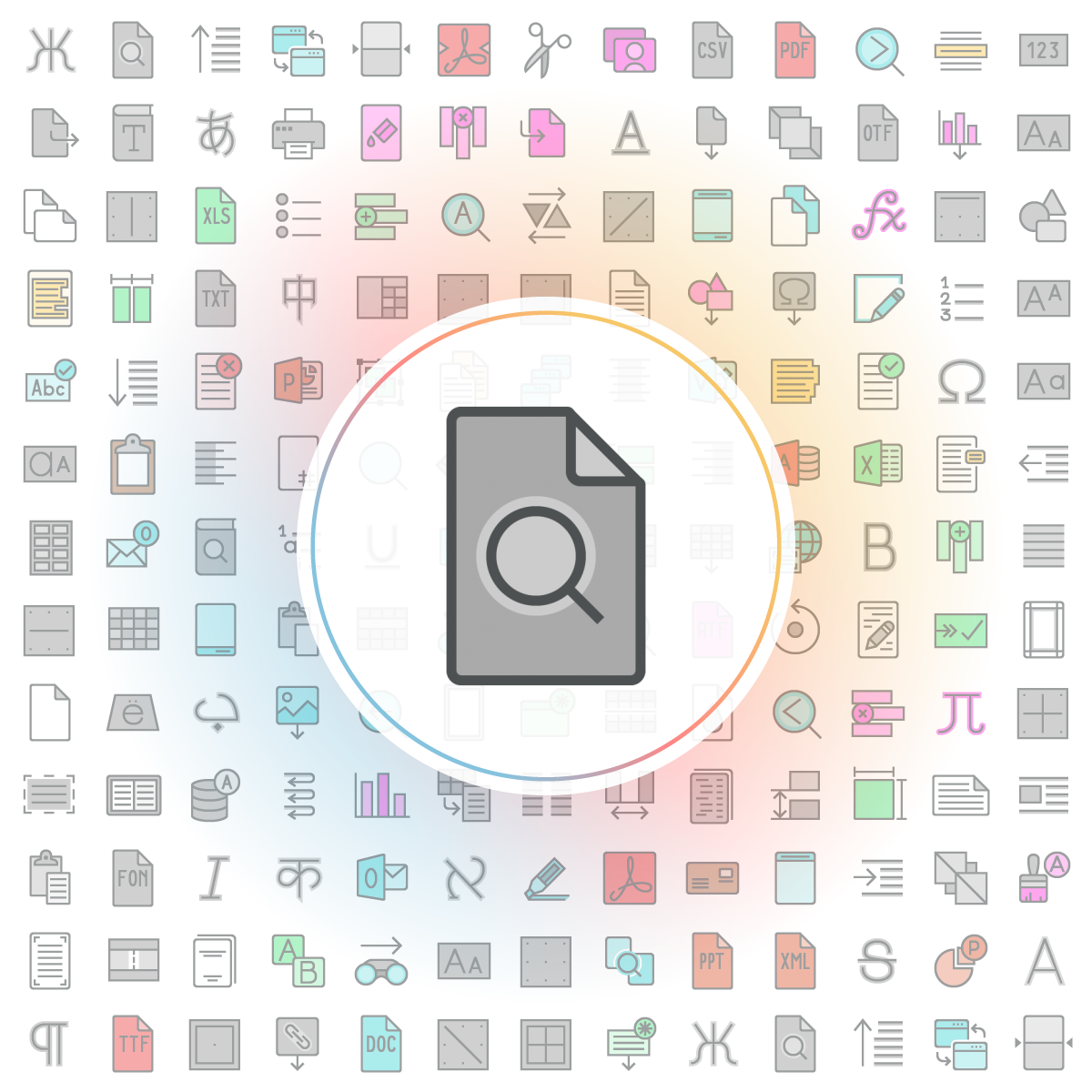 find-in-file-icon-iconshock