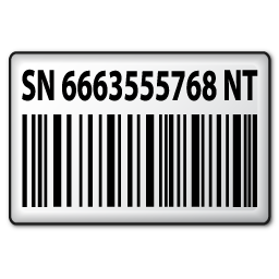 Serial Number Icon