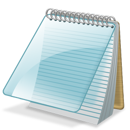 windows notepad icon