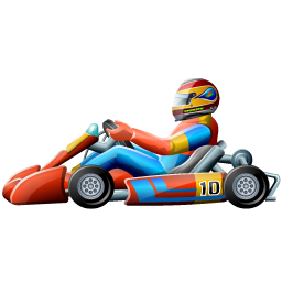 kart racing icon