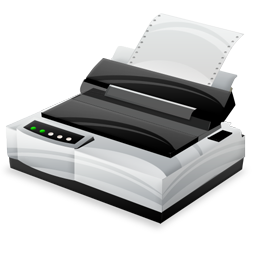 dot matrix printer icon