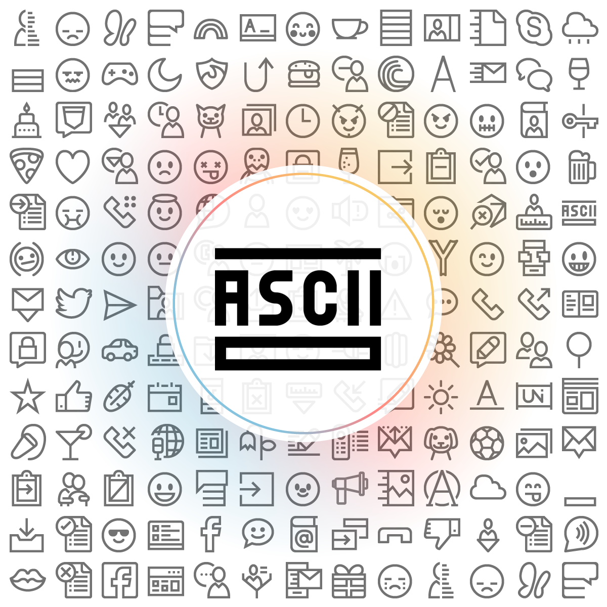 Ascii Icon - Iconshock