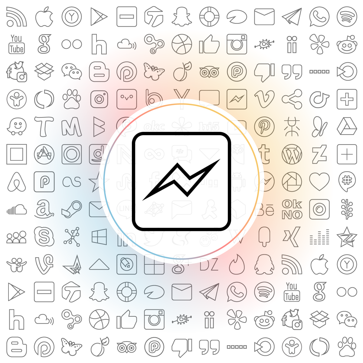 Facebook messenger2 Icon - Iconshock