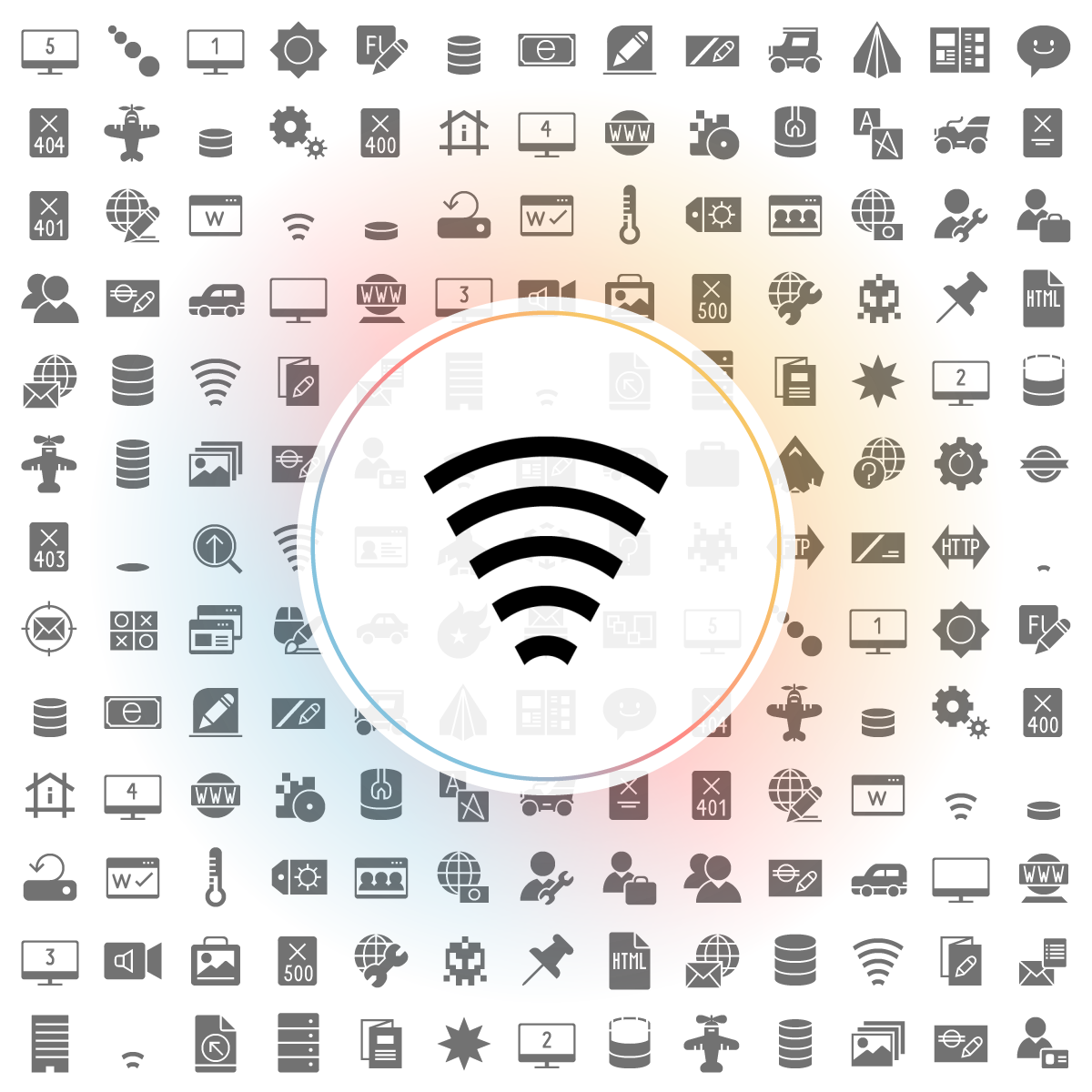 Broadband Icon Iconshock