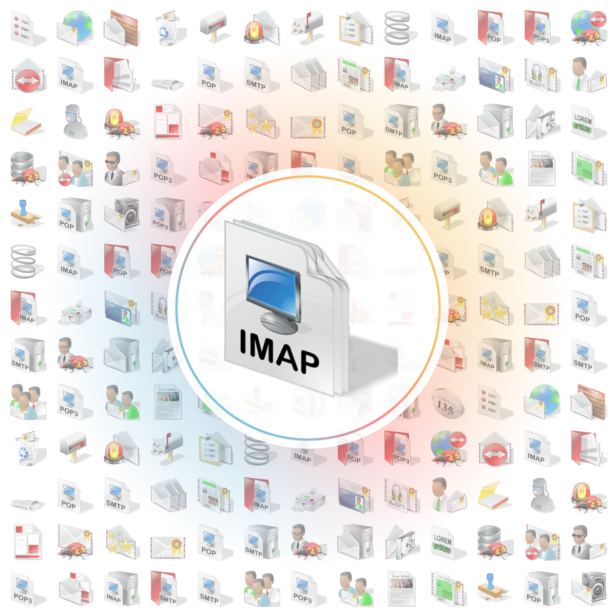 Imap Documents Icon Iconshock