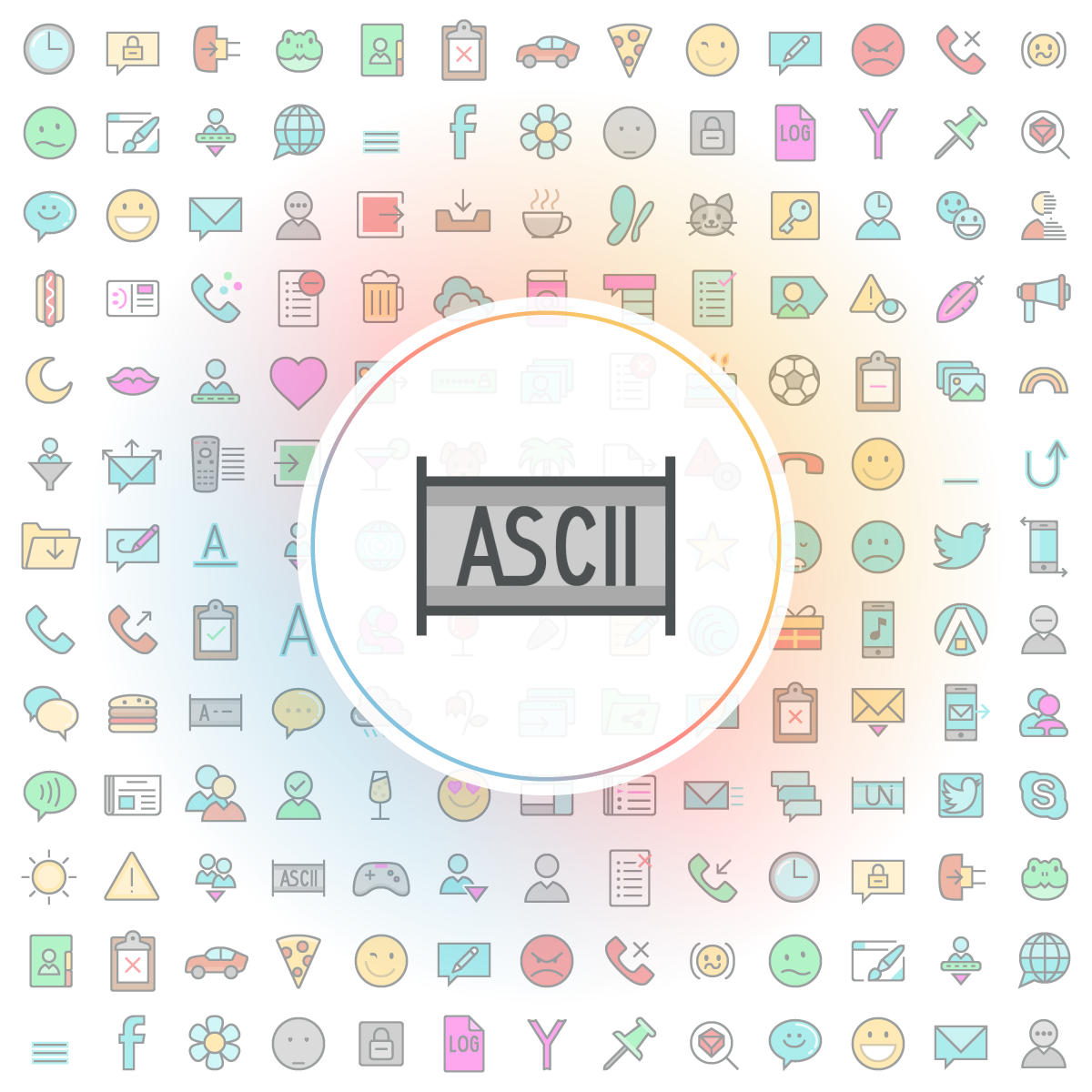 Ascii Icon - Iconshock