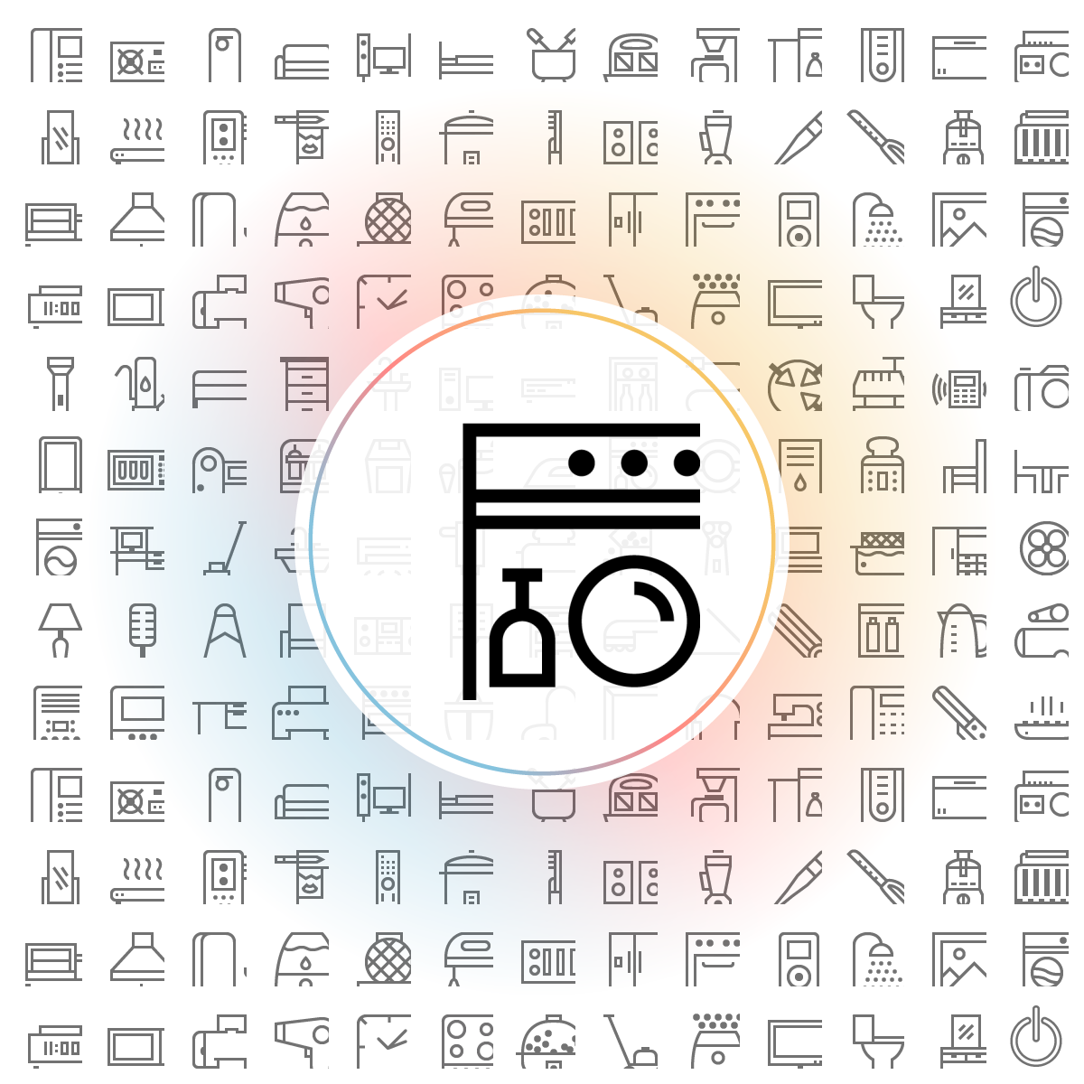 Dishwasher Icons Iconshock