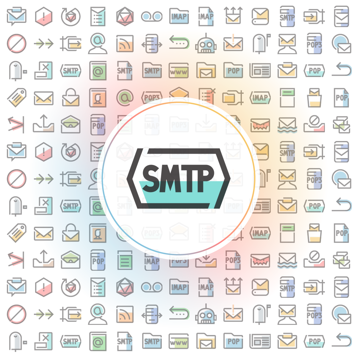 Smtp Icon Iconshock